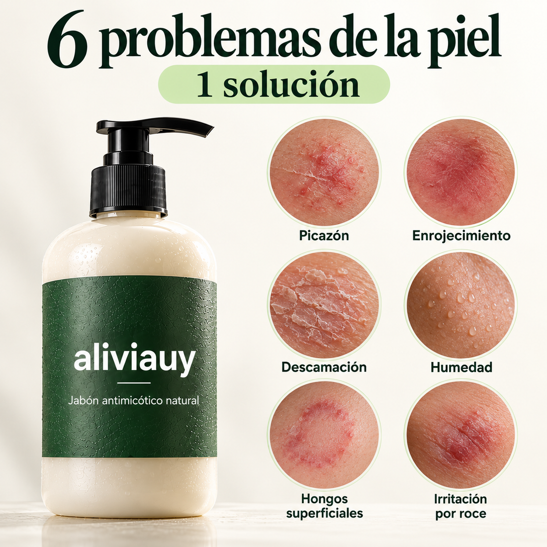 Jabón líquido aliviauy
